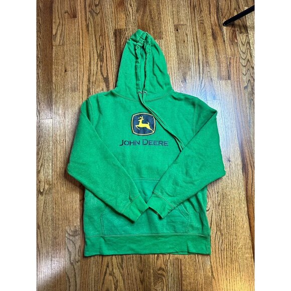 John Deere Hoodie Sweatshirt Adult Medium - Picture 2 of 5